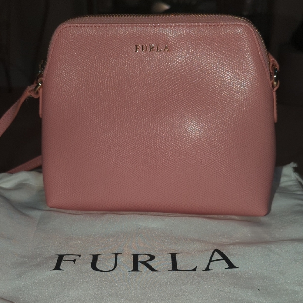 Furla Pink Crossbody Bag